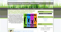 Desktop Screenshot of kaplanchiropracticassociates.com